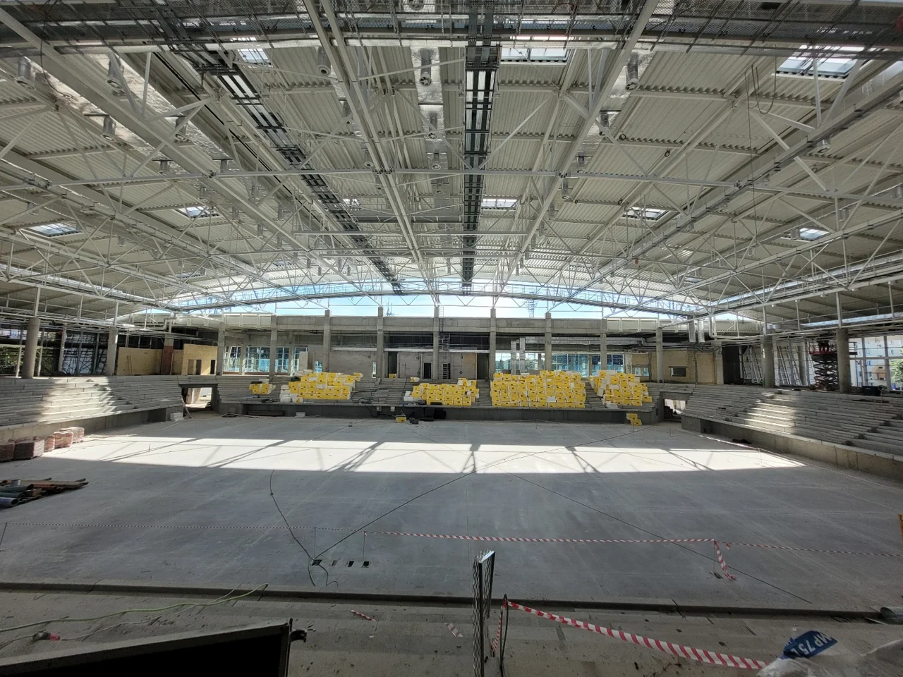 Instalacje w obiekcie sportowym
